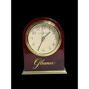 Howard Miller Monroe Gleaner Heirloom Arch Tabletop Quartz Clock Model 645-446